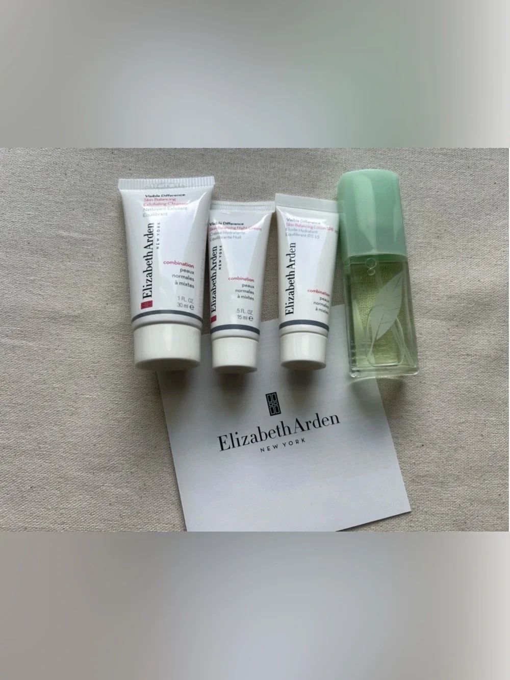 ⁠Elizabeth Arden Visible Difference Skin Balancing 4 Piece Gift Set NIB⁠